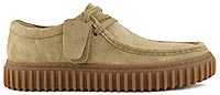 TORHILL LO DARK SAND SUEDE - Clarks
