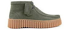 TORHILL MOSS DARK GREEN - Clarks