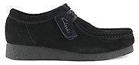 WALLABEE EVO BLACK SUEDE - Clarks