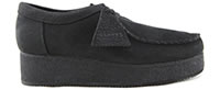 WALLACRAFT LO BLACK NUBUK - Clarks