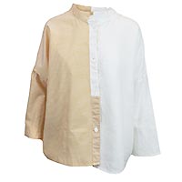 CHEMISE FLO CARAMEL RAYE - Cocòl