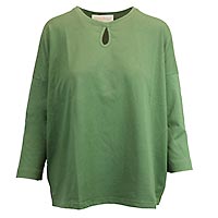 TOP FLORENCE DARK OLIVE - Cocòl