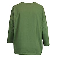 TOP FLORENCE DARK OLIVE - Cocòl