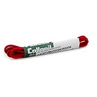 LACET FIN COTON ROUGE - Collonil