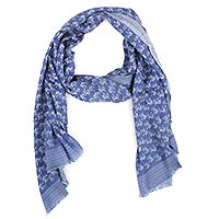 FOULARD AMICIE BLEU - Colores de Otono