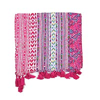 FOULARD AMOR FUXIA - Colores de Otono