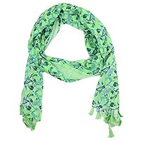 FOULARD AMOR GREEN - Colores de Otono