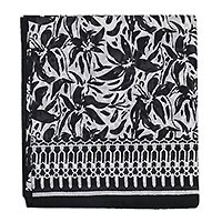 FOULARD ARONA NOIR ET BLANC - Colores de Otono