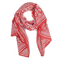 FOULARD ARONA ROUGE - Colores de Otono