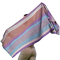 FOULARD BAYADERE MAUVE - Colores de Otono