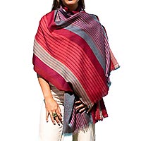 FOULARD BAYADERE ROUGE - Colores de Otono