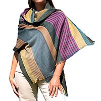 FOULARD BAYADERE VERT - Colores de Otono