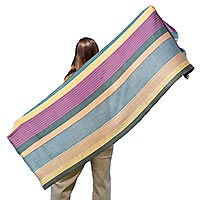 FOULARD BAYADERE VERT - Colores de Otono