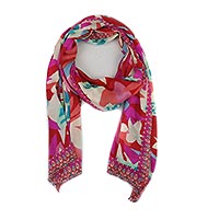 FOULARD EMILIE ROUGE MULTI - Colores de Otono