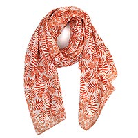 FOULARD FOUGERE ORANGE - Colores de Otono