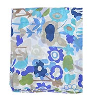 FOULARD GARDEN INDIGO - Colores de Otono