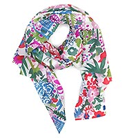 FOULARD GARDEN ROUGE - Colores de Otono