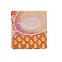 FOULARD HELIOS ORANGE - Colores de Otono