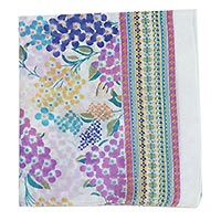 FOULARD HORTENSIA MAUVE - Colores de Otono