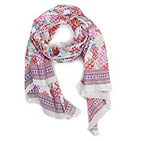FOULARD HORTENSIA ROUGE - Colores de Otono