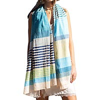 FOULARD IRUN MULTI OLIVE - Colores de Otono
