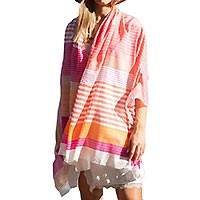 FOULARD IRUN MULTI ROSE - Colores de Otono