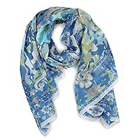FOULARD LAILA BLEU - Colores de Otono