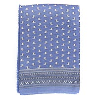 FOULARD LAMA DE LIMA BLEU - Colores de Otono