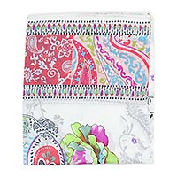 FOULARD MANDALA ROUGE - Colores de Otono