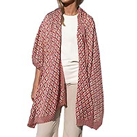 FOULARD MOSAIK ROUGE - Colores de Otono