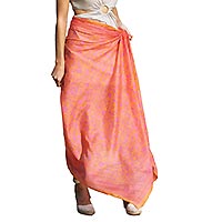FOULARD MYLENE ORANGE - Colores de Otono