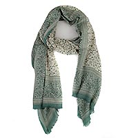 FOULARD MYRTILLE VERT - Colores de Otono
