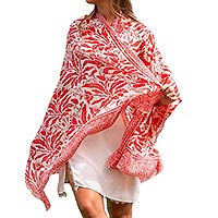 FOULARD ULYSSE ROUGE - Colores de Otono