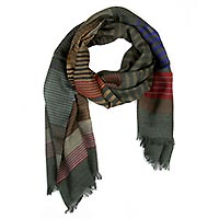 FOULARD VIENNA GRIS MULTI - Colores de Otono