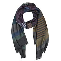 FOULARD VIENNA MARRON MULTI - Colores de Otono