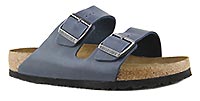 ARIZONA643C CUIR GRAS BLEU - Birkenstock