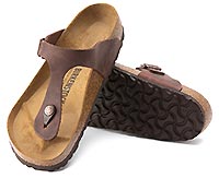 GIZEH CUIR GRAS HABANA - Birkenstock