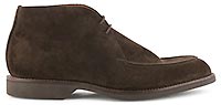BIBURY DARK BROWN SUEDE - Crockett & Jones