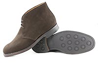 CHILTERN DARK BROWN SUEDE - Crockett & Jones