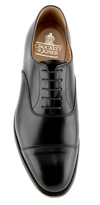 CONNAUGHT 2 BLACK CITY SOLE - Crockett & Jones