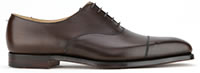 HALLAM BROWN LEATHER SOLE - Crockett & Jones