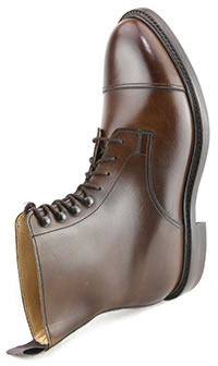 JANE DARK BROWN BURNISHED - Crockett & Jones