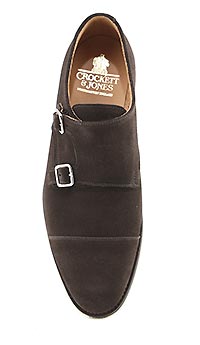 LOWNDES 4 DARK OAK SUEDE - Crockett & Jones