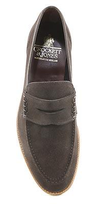 SEATON DARK OAK SUEDE - Crockett & Jones