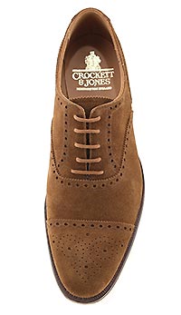 WESTFIELD TOBACCO SUEDE - Crockett & Jones