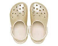 CLASSIC GLITTER CLOG SANDSTONE - Crocs