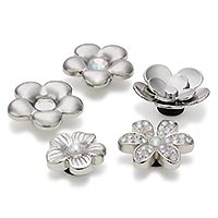 MONOCHROME SLVR FLWRS 5 PACK - Crocs