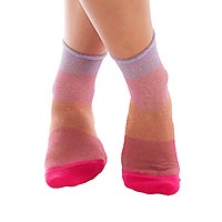 DAILY BELLA PINK - Daily Socks