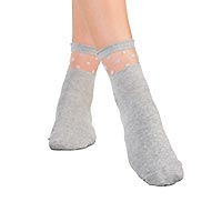 DAILY SARAH DOTS GREY - Daily Socks