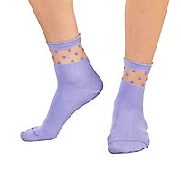 DAILY SARAH DOTS LILA - Daily Socks